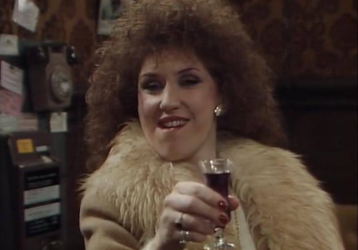 Anita Dobson in the Queen Vic