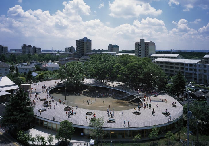 architectural image from Takaharu + Yui Tezuka
