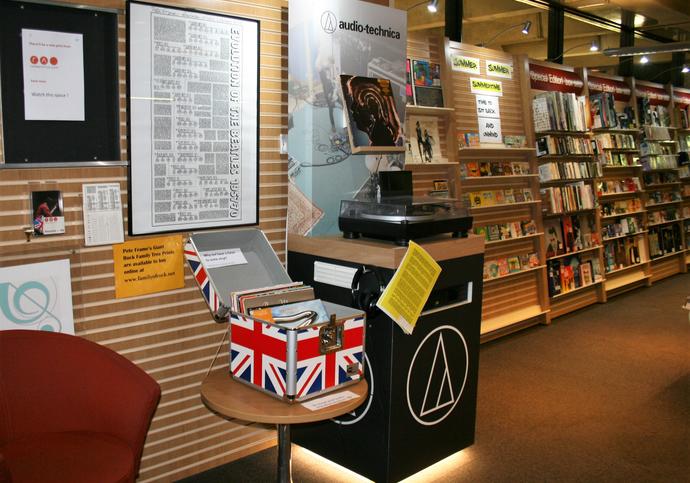 photo of listening booth