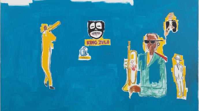 zulu painting by basquiat