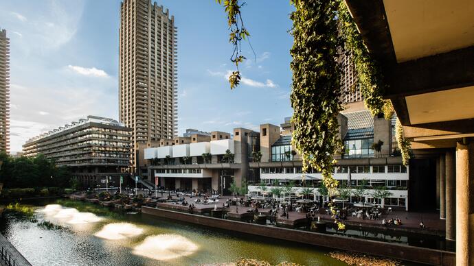 Lakeside Terrace at the Barbican