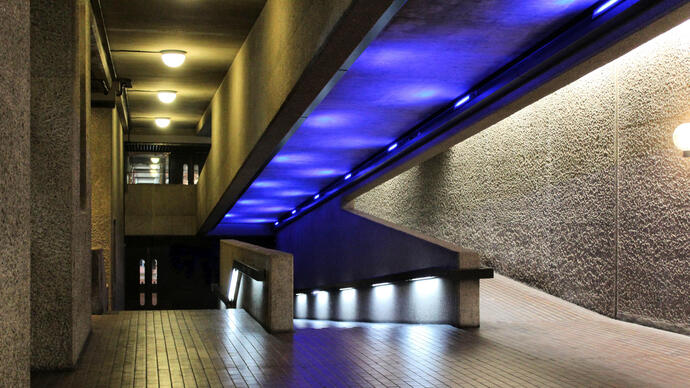 Barbican Centre Entrance Walkways