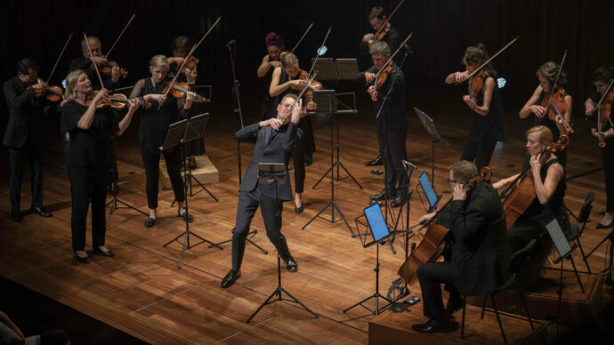 Australian Chamber Orchestra on stage