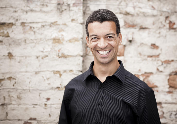 Roderick Williams standing against wall