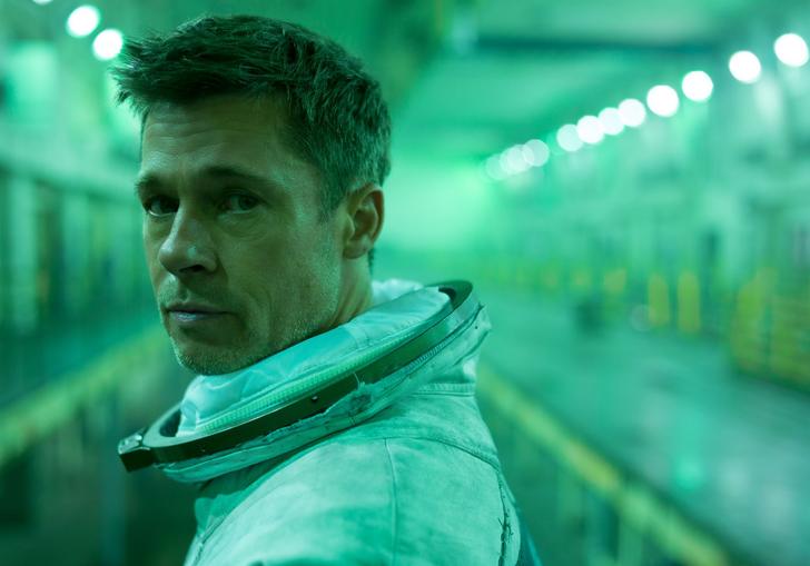 Brad Pitt in a space station