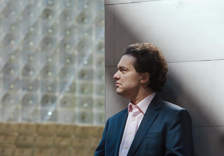 A side profile shot of Evgeny Kissin