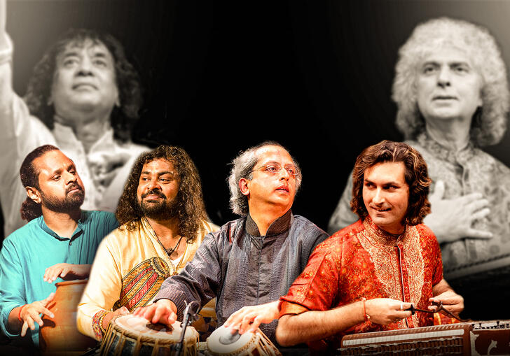 Tribute to Shivkumar and Ustad Zakir Hussain