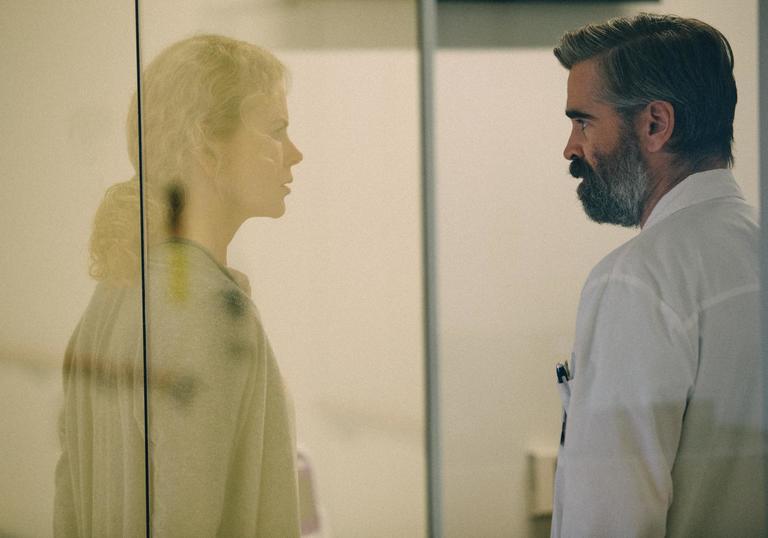 Nicole Kidman and Colin Farrell in The Killing of A Sacred Deer