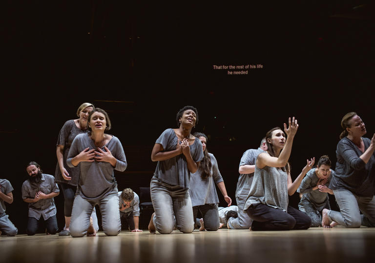 LA Master Chorale 2018 on stage