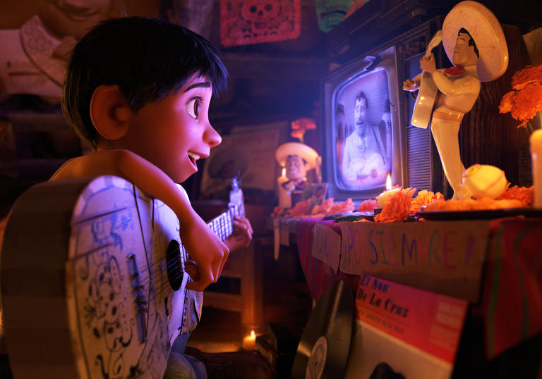 A still from Pixar's enchanting tale Coco