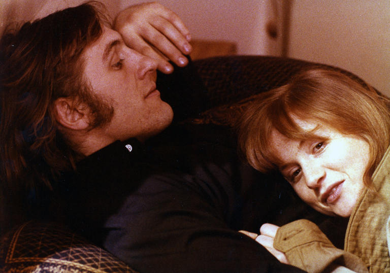 Gérard Depardieu and Isabelle Huppert 