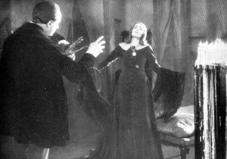 Still from The Fall of the House of Usher