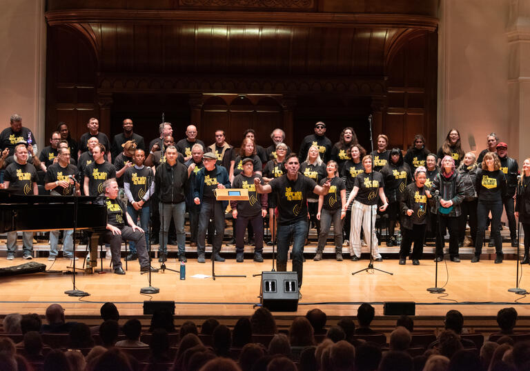 a photo of The Choir With No Name