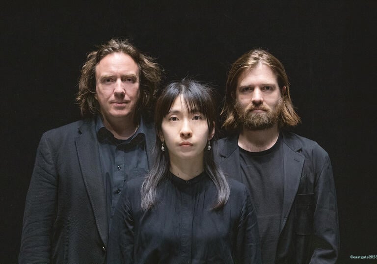 Photo of current band members in Tangerine Dream