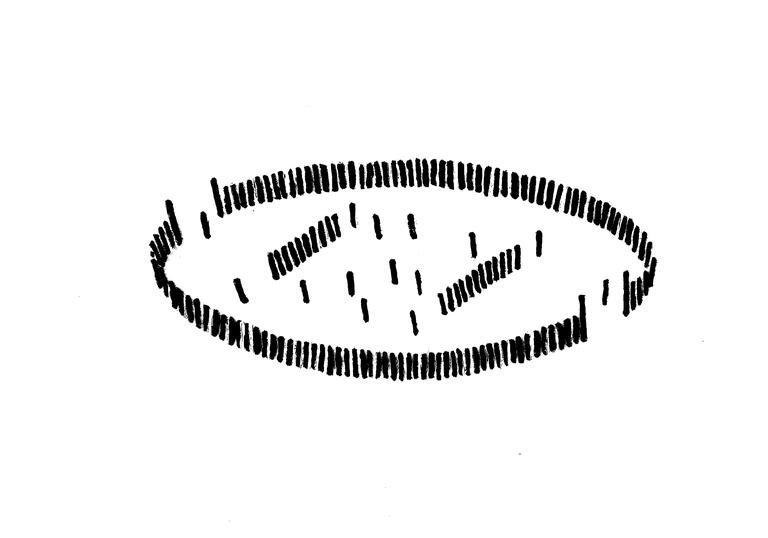 black and white pictogram