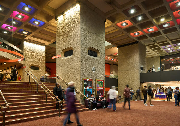 Barbican Centre Foyer CREDIT Photo by Dion Barrett