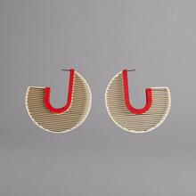 J Hoops Earrings by Topodom