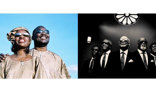 photo of Amadou & Mariam with the Blind Boys of Alabama