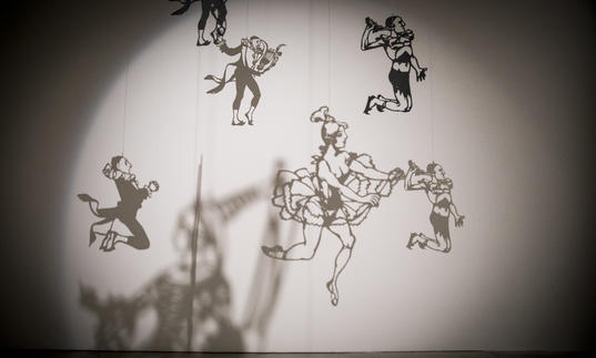 Into the Night: Cabarets and Clubs in Modern Art, Barbican Art Gallery. Getty Images, photo by Tristan Fewings